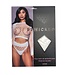 BeWicked Play With Me White Bodystocking - Sexy Fishnet & Brazilian Set