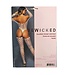 BeWicked Verführerischer Off-Shoulder Bodysuit mit Strümpfen in Weiß