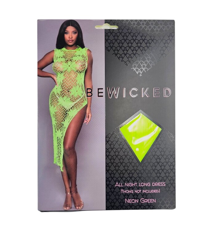 BeWicked All Night Long Green Floral Dress | Seductive Sleeveless Style