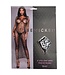 BeWicked Elegant Black Fishnet Maxi Dress - Sleeveless & Lightweight Comfort