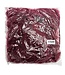 BeWicked Chic Burgundy Chiffon Kimono with Faux Fur Trim & Satin Bow