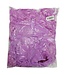 BeWicked Elegant Lavender Chiffon Kimono with Feather Boa Trim and Satin Ties