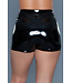 BeWicked Glinsterende Retro Stay Up All Night Shorts | Duurzaam PU met Hoge Taille