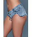 BeWicked Bold Fit Barely There Blue Shorts – Trendy Summer Essential