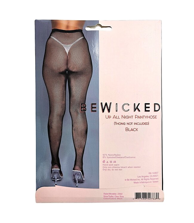 BeWicked Chic Mini Fishnet Tights in Black | Edgy Style by Bewicked