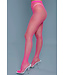 BeWicked Chic Pink Mini-Netzstrumpfhose für einen gewagten Look - Bewicked