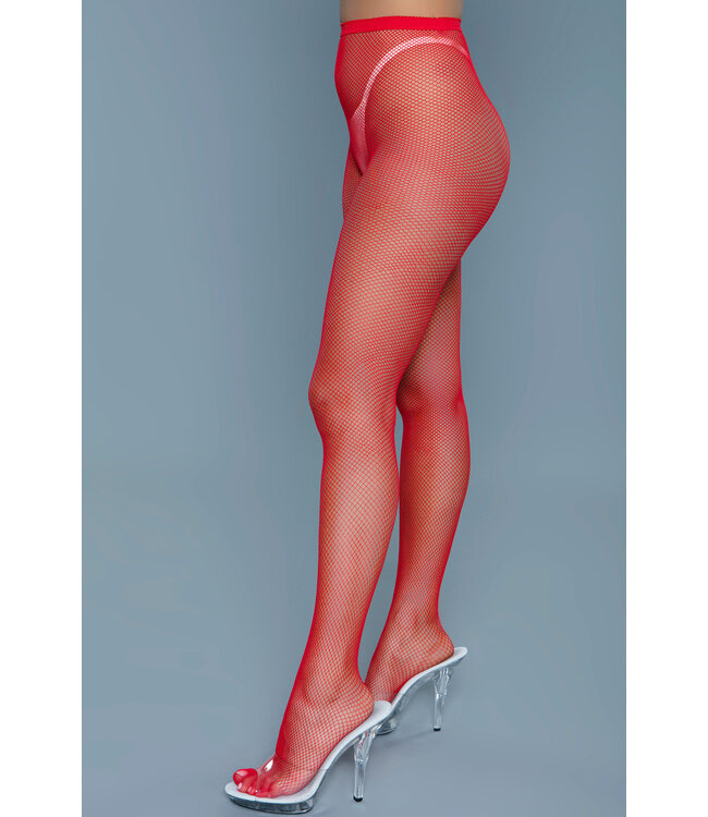 BeWicked Mini-Netzstrumpfhose "Rd Up All Night" - Cool & Chic von BEWICKED