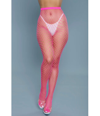 BeWicked Modische Oversized Netzstrumpfhosen Rosa | BEWICKED Trend-Style