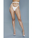 BeWicked Oversized Netzstrumpfhose Weiß | Stylisch, Bequem & Einzigartig