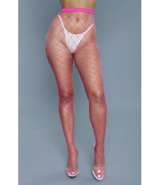 BeWicked Gedurfde Oversized Netpanty’s in Roze | Unieke Bewicked Style