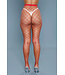 BeWicked Gedurfde Rote Oversized Netpanty | Unieke Edgy Look van BEWICKED