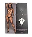 BeWicked Sweet Desires Black Fishnet Bodystocking - Playful & Seductive Look