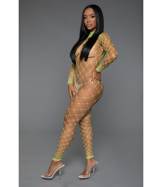 BeWicked Verleidelijke Sweet Desires Bodystocking in Groen | Comfort & Stijl