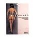 BeWicked Sinnlicher V-Ausschnitt Bodystocking in Türkis | Be Wicked