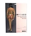 BeWicked Verführerischer Fischnetz Bodystocking Grün mit V-Ausschnitt von Be Wicked