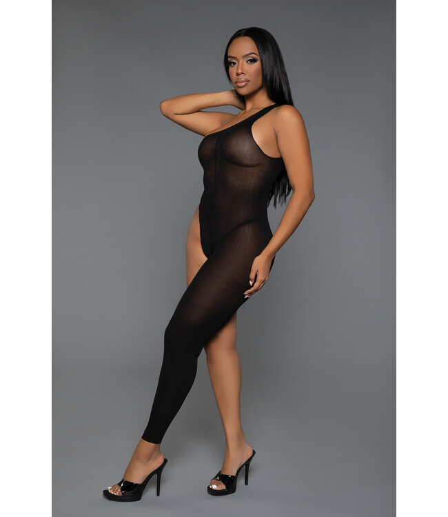 BeWicked Elegant Verführerischer Bodystocking – Tell Me You’re Mine in Schwarz