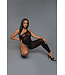 BeWicked Verleidelijk Elegante Tell Me You're Mine Bodystocking Zwart voor Speciale Avonden