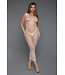 BeWicked Unleash Me White Fishnet Maxi Dress - Sexy Bodycon for Unforgettable Nights