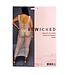 BeWicked Verleidelijke Fishnet Unleash Me Maxi Bodycon Jurk - Wit met U-hals
