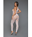 BeWicked Verführerischer asymmetrischer Bodystocking mit abstraktem Muster – Bewicked
