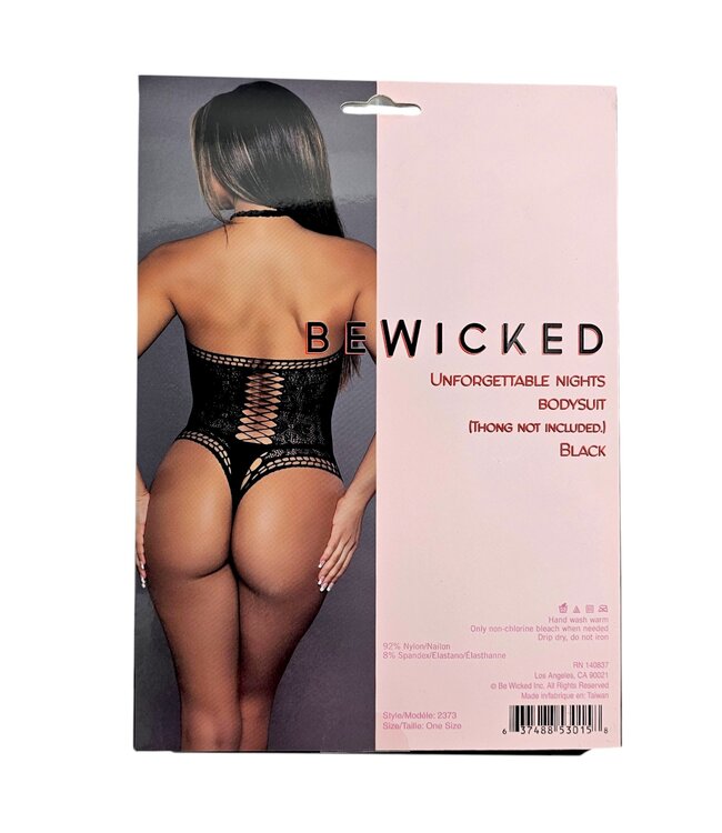 BeWicked Betoverende Unforgettable Nights Teddy – Verfijnde Kanten en Veters