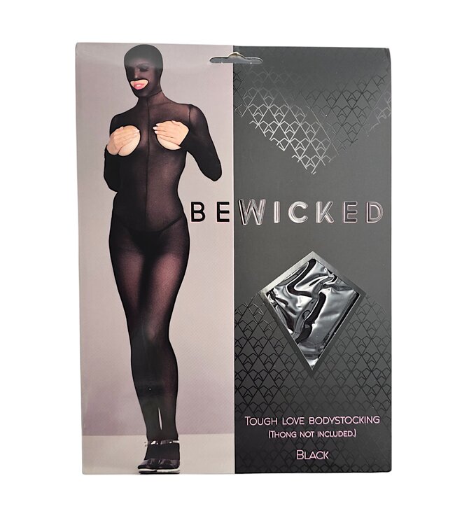 BeWicked Onafhankelijke Kracht Bodystocking Zwart | Figuurvormend en Gedurfd