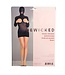 BeWicked Rough Romance Bodystocking Schwarz | Sexy Minikleid mit Kapuze & Cups