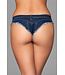 BeWicked Zomerse Denim Cheeky Shorts | Stoere Lage Taille met Rafels voor een Gedurfde Look