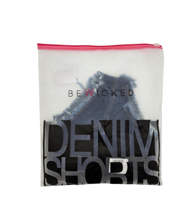 BeWicked Dunkel gewaschene Cheeky Shorts Denim | Stilvoller Sommerlook M/L