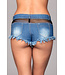 BeWicked Trendy Denim Shorts met Mesh-Zakken - Stoer en Stijlvol voor Elke Any Day