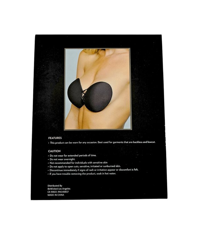 BeWicked Stevig Steunende Close Ties Adhesive Bra - Perfect voor Rugloze Outfits
