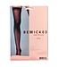 BeWicked Zwarte Transparante Dijhoge Kousen - Be Wicked Stijl & Luxe voor Jouw Beenmode