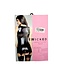 BeWicked Verleidelijke Larissa Playsuit in Imitatieleer met Jarretels en Mesh Panels