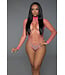 BeWicked Verführerischer Bodystocking "Dancing All Night" in Rosa - Elegant & Hochwertig