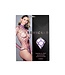BeWicked Elegantes lila Bodystocking mit Fischnetz und hohem Ausschnitt