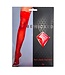 BeWicked Sensuele Rood Bloemenkant Dijhoge Kousen | Bewicked Kiss Goodnight