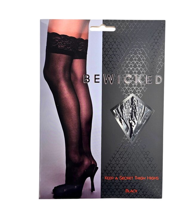BeWicked Verleidelijke Dijhoge Kousen | Vintage Charme & Tijdloze Stijl