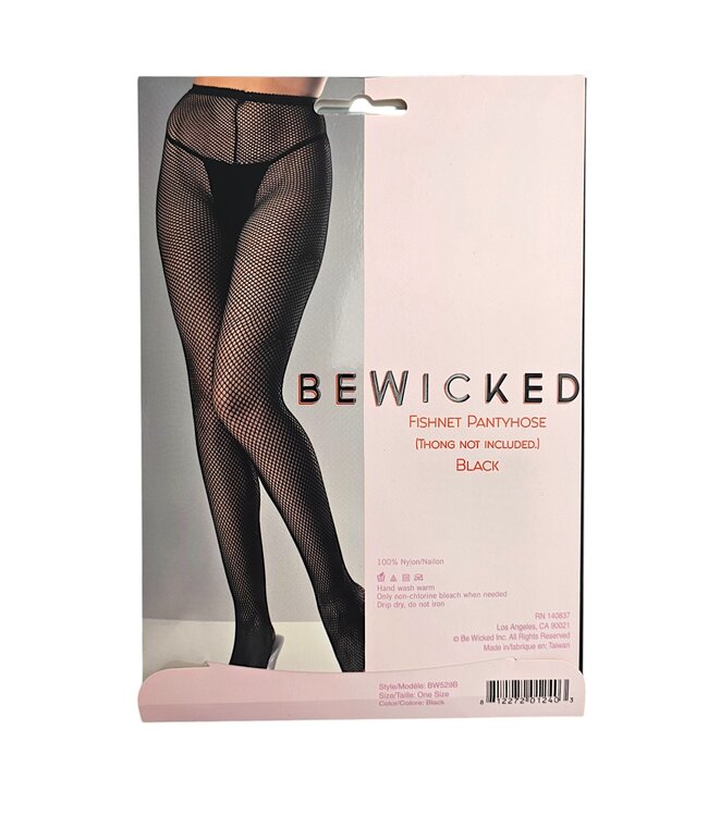 BeWicked Elegante Netpanty met Open Ruitpatroon | Optimale Comfort en Stijl