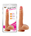Chisa 25 cm Realistic Suction Dildo - Hygienic & Flexible for Hands-Free Fun