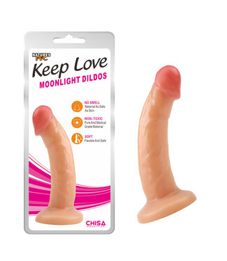 Chisa Antibacteriële Flexibele Zuigdildo Moonlight 18,5 cm | Voor Zeker Genot