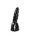 Dark Crystal Dark Crystal Black 63 – 31 cm Dildo mit breiter Basis und Schutzhülle
