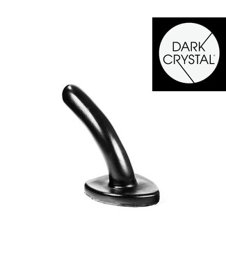 Dark Crystal Dark Crystal Black 44 – Flexibler Dildo & Butt Plug für intensives Vergnügen