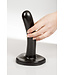 Dark Crystal Dark Crystal Flexibele Dildo & Butt Plug - 21 cm Zwart Aangenaam Genot