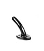 Dark Crystal Dark Crystal Flexibele Dildo & Butt Plug - 21 cm Zwart Aangenaam Genot