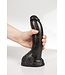 Dark Crystal Dark Crystal Dildo 21,5 cm – Glatt, sicher, schwarz, inkl. Schutzhülle