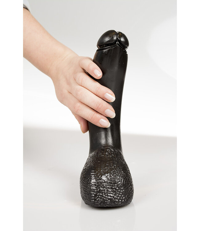 Dark Crystal Verken de Dark Crystal Dildo - 21,5 cm Zwart, Glad en Veilige Pleziervriend!