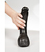 Dark Crystal Dark Crystal Dildo 21,5 cm – Glatt, sicher, schwarz, inkl. Schutzhülle