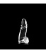Dark Crystal Dark Crystal Clear Dildo 21cm - Smooth, Safe, Easy to Clean Pleasure