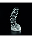 Dark Crystal Dark Crystal 22 cm Smooth Dildo with Scrotum - Safe & Easy to Clean