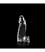 Dark Crystal Dark Crystal Clear 21 cm - Beginnersvriendelijke Dildo, Veilig en Comfortabel